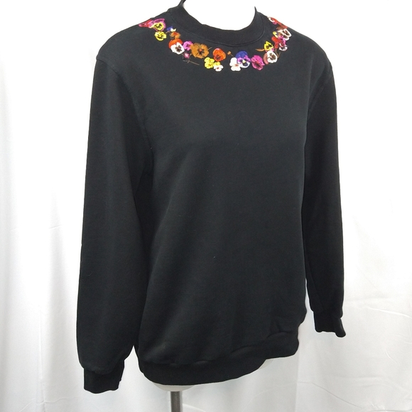 givenchy embroidered sweatshirt